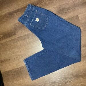 -CARHARTT blue denim jeans relaxed fit
-size 34/36